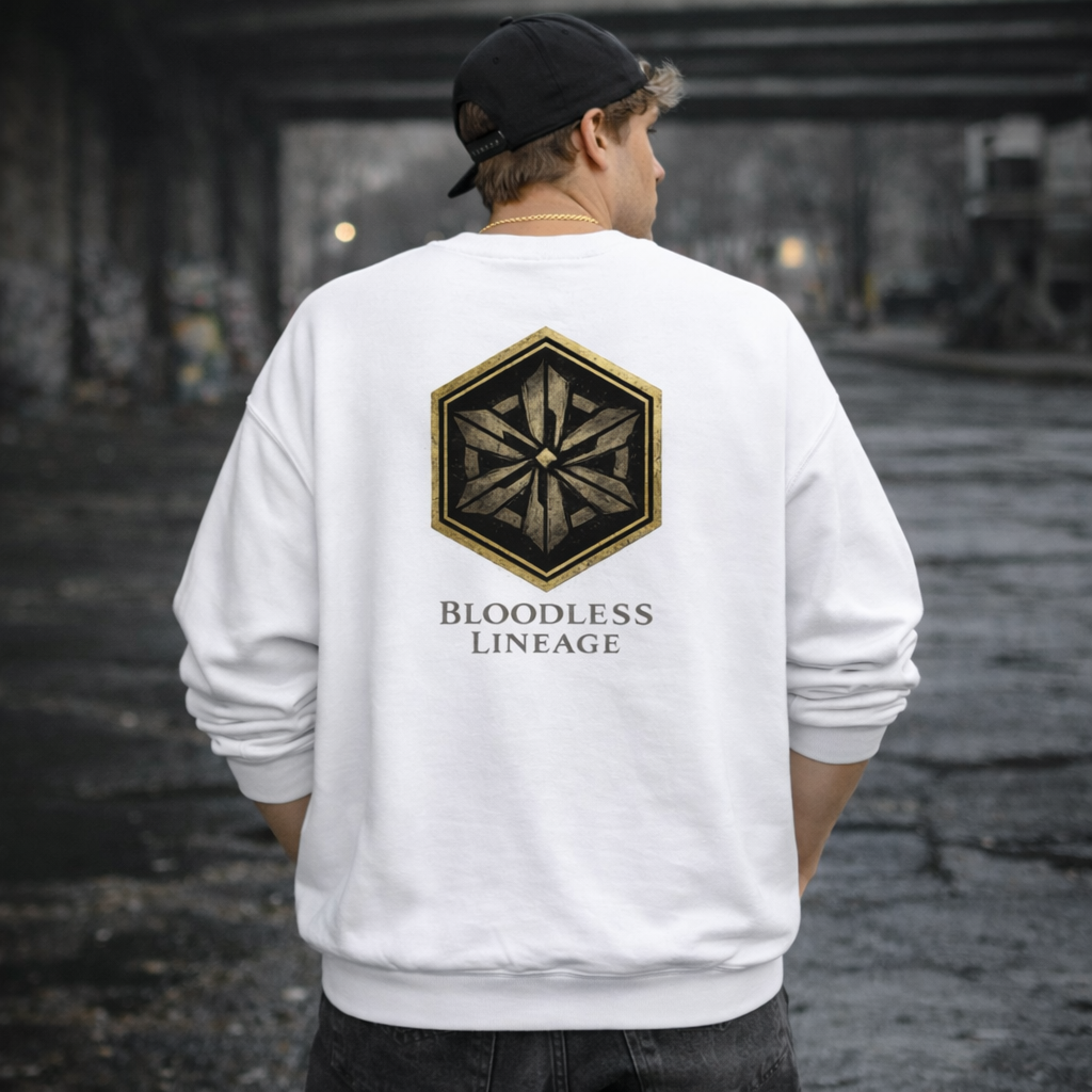 BLOODLESS LINEAGE Crewneck Sweatshirt (Unisex)｜血なき系譜（戦の陣印）