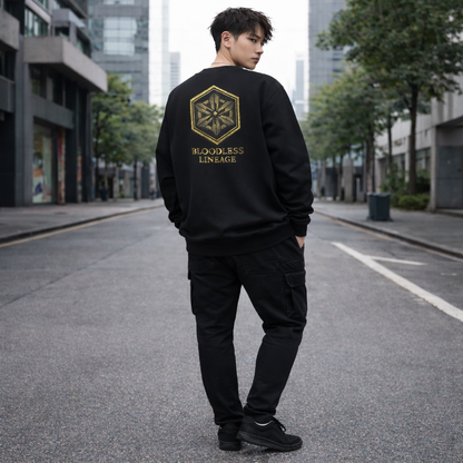 BLOODLESS LINEAGE Crewneck Sweatshirt (Unisex)｜血なき系譜（戦の陣印）