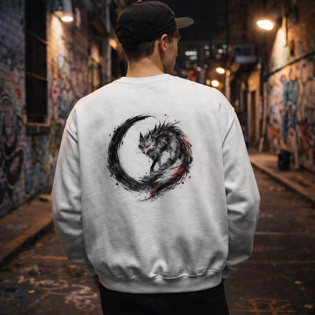 VEIL FOX — Silent Guardian Sweatshirt (Unisex)