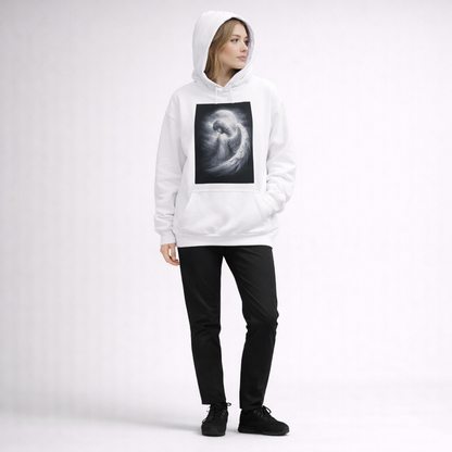 Moonlit Angel — Guardian Hoodie (Unisex)｜月光の守護