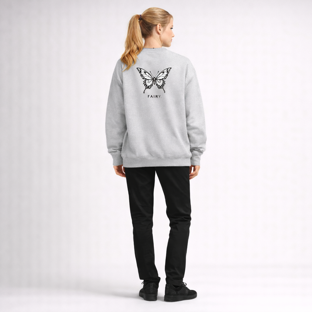 FAIRY WINGS — Quiet Y2K Sweatshirt (Unisex)  フェアリーウィングス｜Y2K スウェット