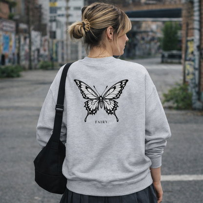 FAIRY WINGS — Quiet Y2K Sweatshirt (Unisex)  フェアリーウィングス｜Y2K スウェット